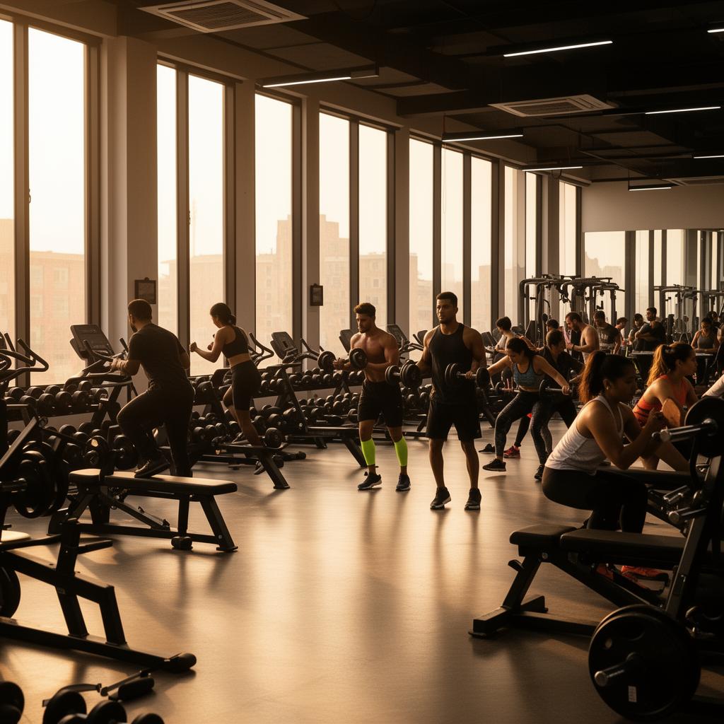 Iron Peak Fitness members training together